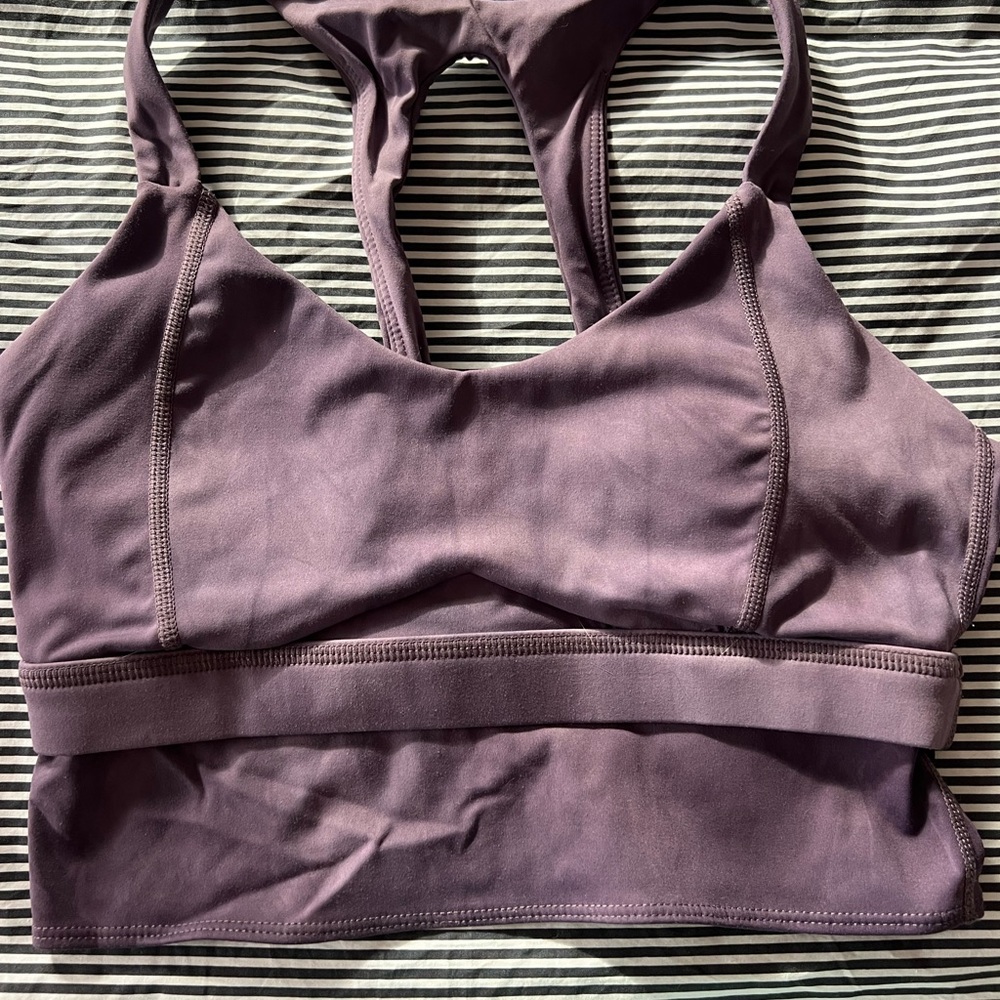 Born Primitive Purple Racerback Sports Bra